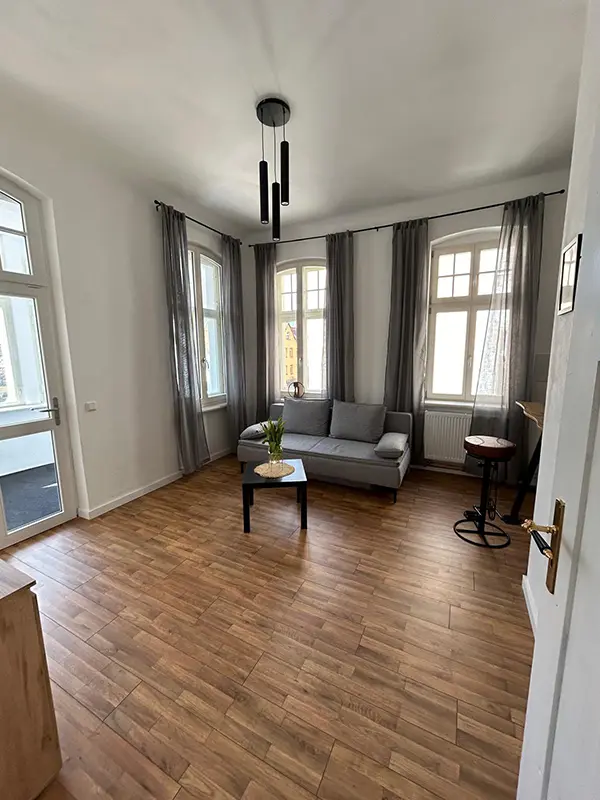 Außenbereich der Villa Rathenow