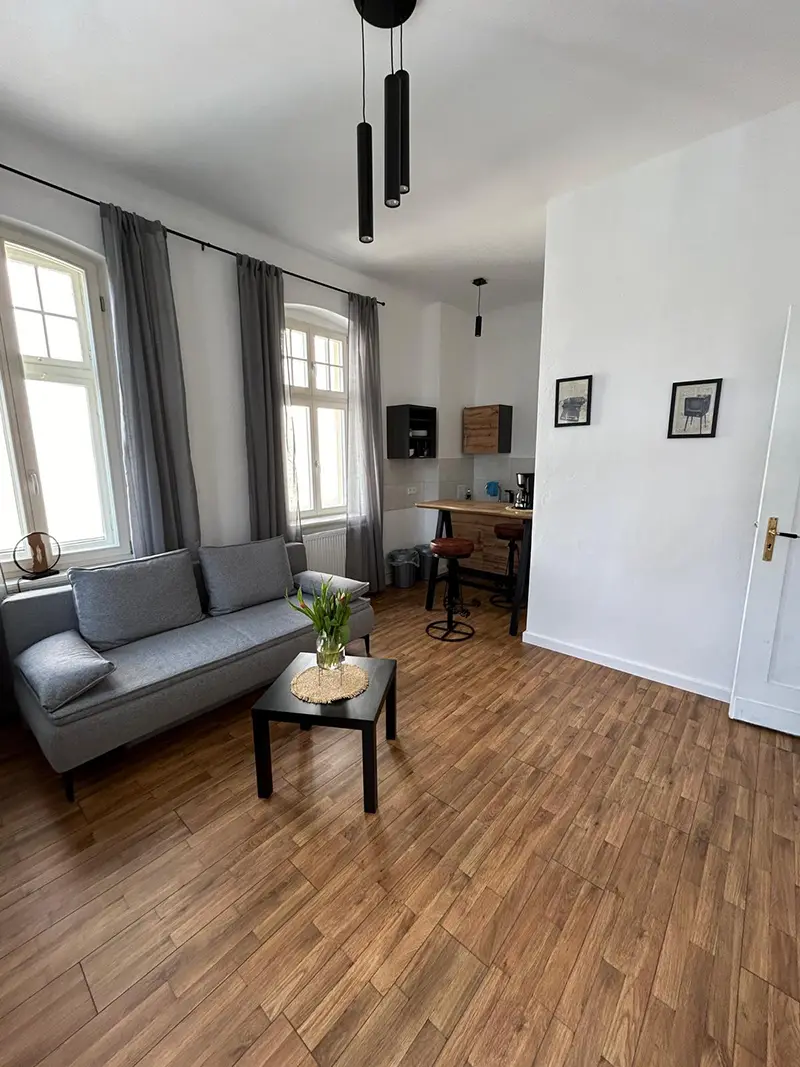 Außenbereich der Villa Rathenow