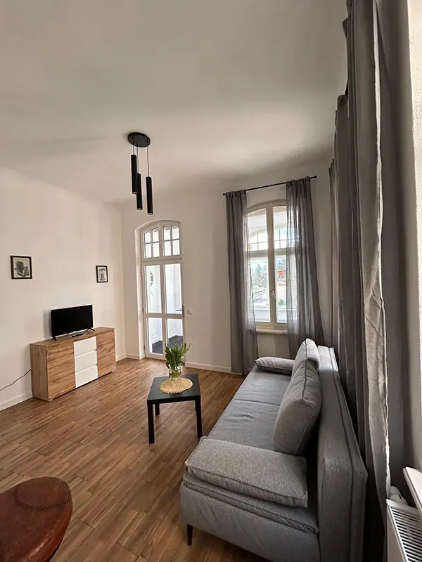 Außenbereich der Villa Rathenow